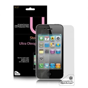 Защитная пленка SGP Screen Protector Steinheil Ultra Series Oleophobic for iPhone 4/4S (SGP06744)